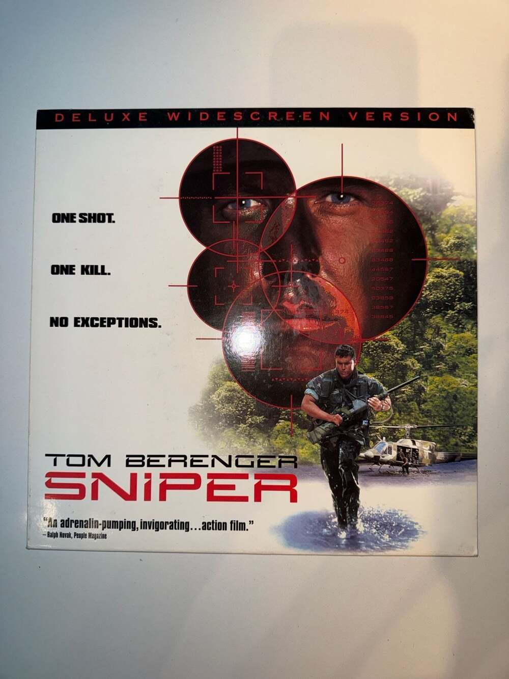 Sniper (1993) LaserDisc Deluxe Widescreen Version